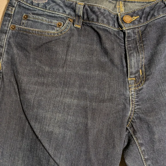 Michael Kors Blue Straight Denim Jeans Size 10R Boot Cut - Picture 4 of 9